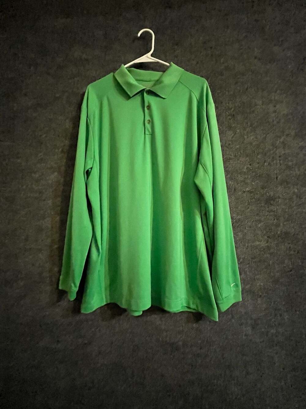 Nike Golf Tour Performance Dri-Fit Size XXL Green Polo Shirt007-031
